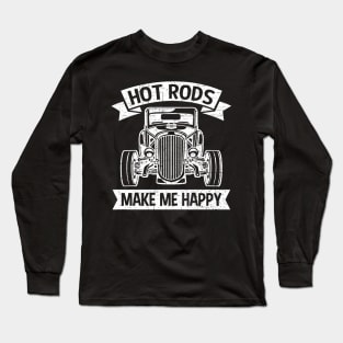 Hot Rod Vintage Car Long Sleeve T-Shirt